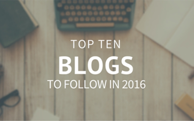 Top 10 blogs to follow in 2016